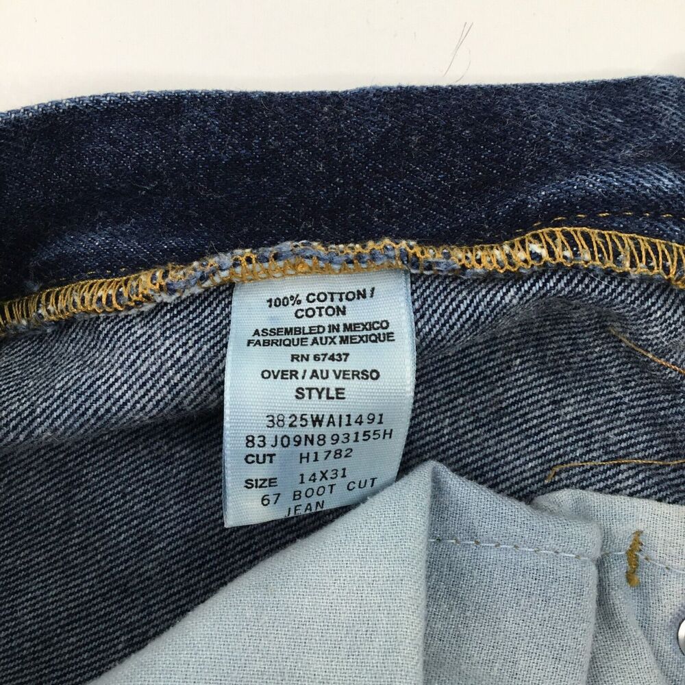 Ralph Lauren Polo Jeans Co Women's Size 14X31 Bootcut Denim Jeans Pants Blue - Picture 11 of 12
